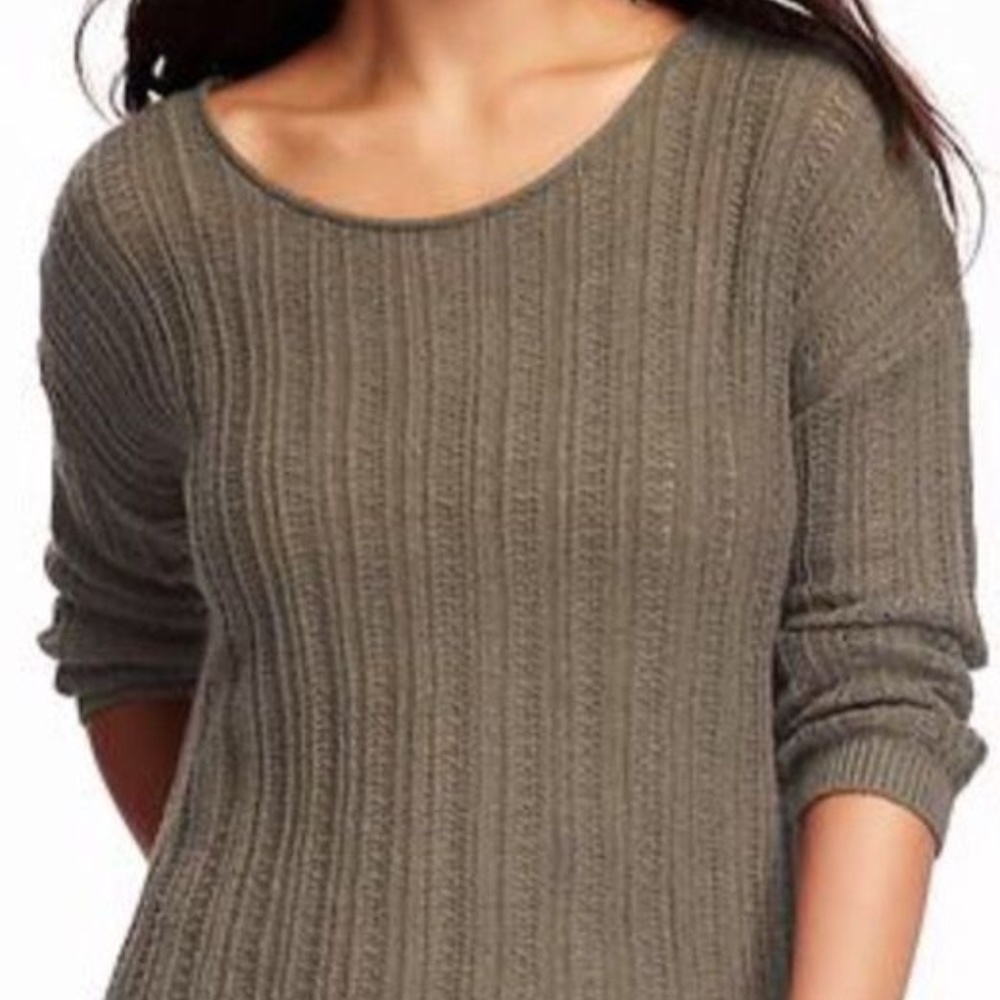 Old Navy Lightweight Pointelle Sweater